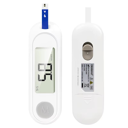 Blodsockermätare Kit – Diabetes Testset med 50 Teststickor & Snabbt Resultat