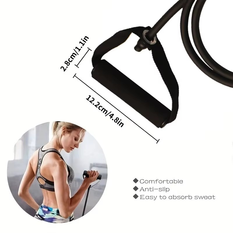 Motståndsband med Handtag – Styrketräning & Hemmaträning för Alla