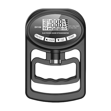 Rehab Greppstyrkemätare – USB & LCD Skärm för Handträning