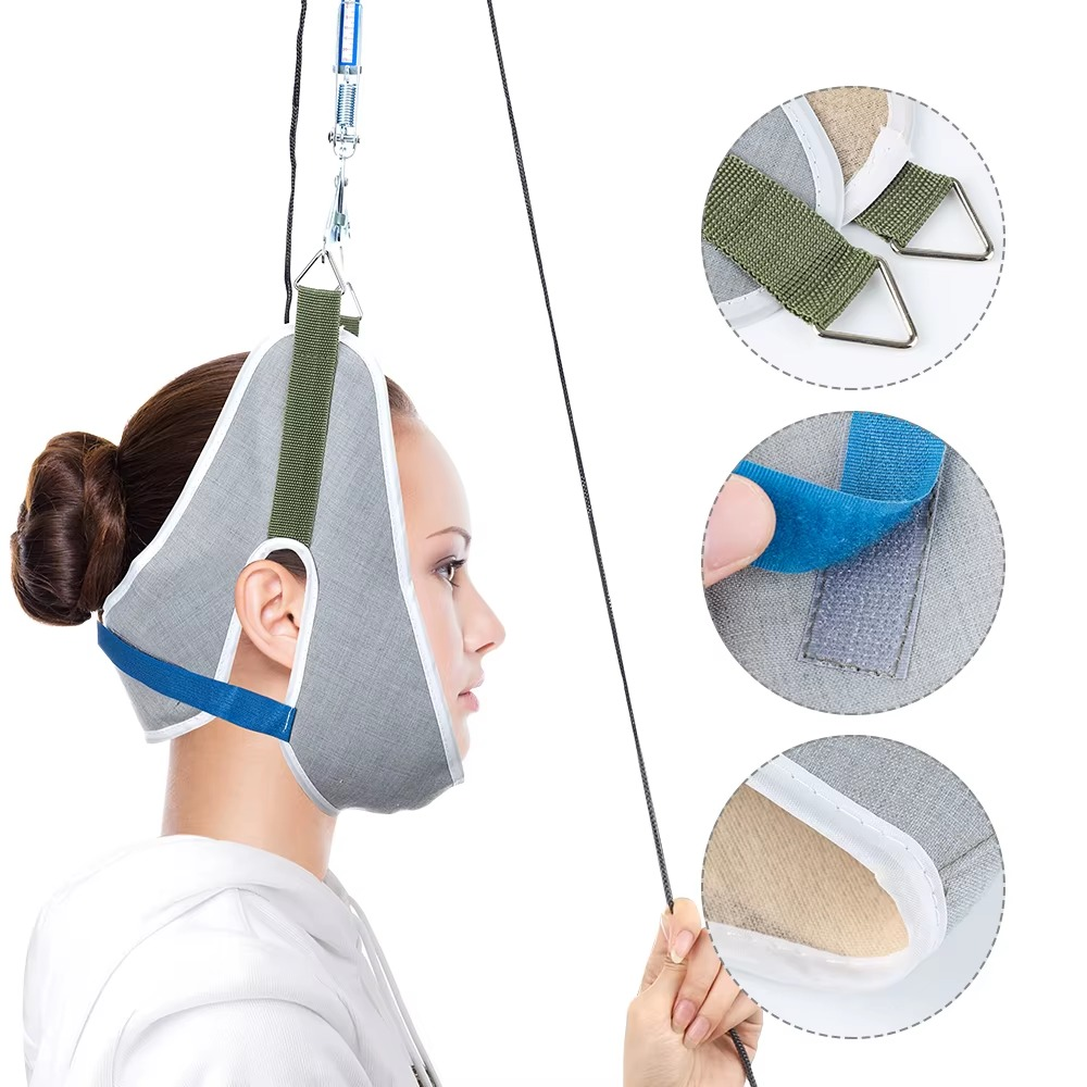 Nacksträckare Dörrhängd – För Gamnacke, Spänningar & Rehabilitering