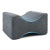 Ortopedisk Knäkudde i Memory Foam – För Rygg, Höft & Ben | Perfekt för Sidliggande & Gravida