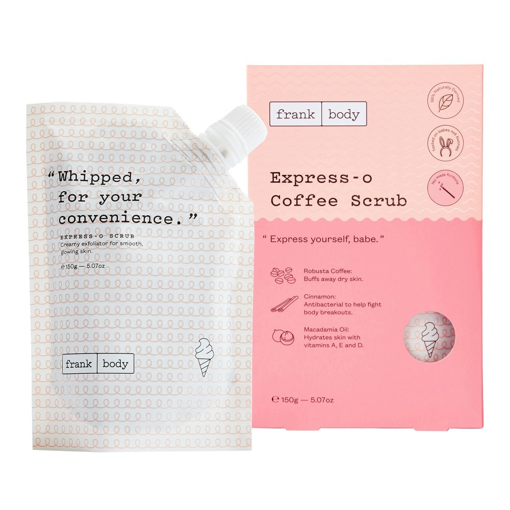 Frank Body express-o scrub