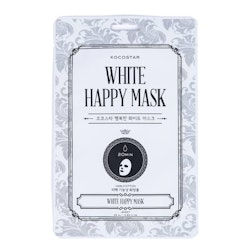 White happy mask