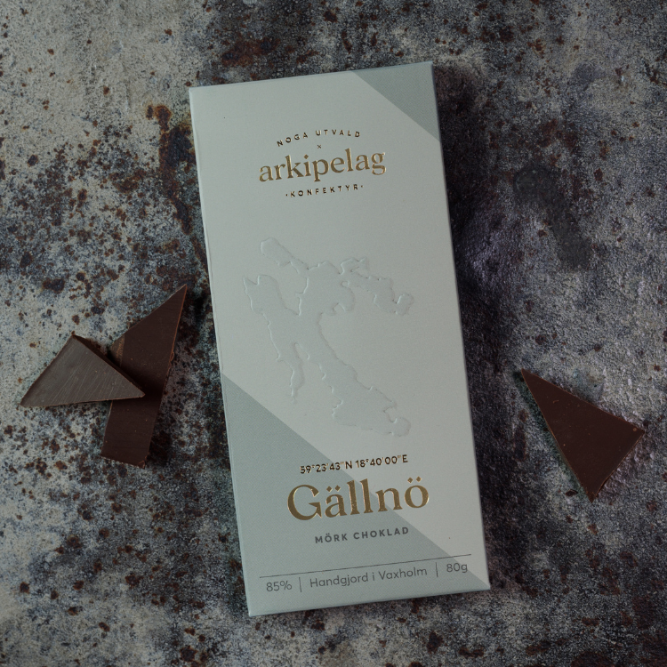 Gällnö - Mörk choklad 85%