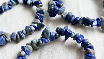 Chipsarmband lapis lazuli