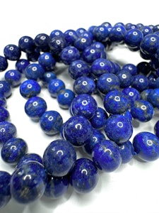 Armband i lapis lazuli 8 mm