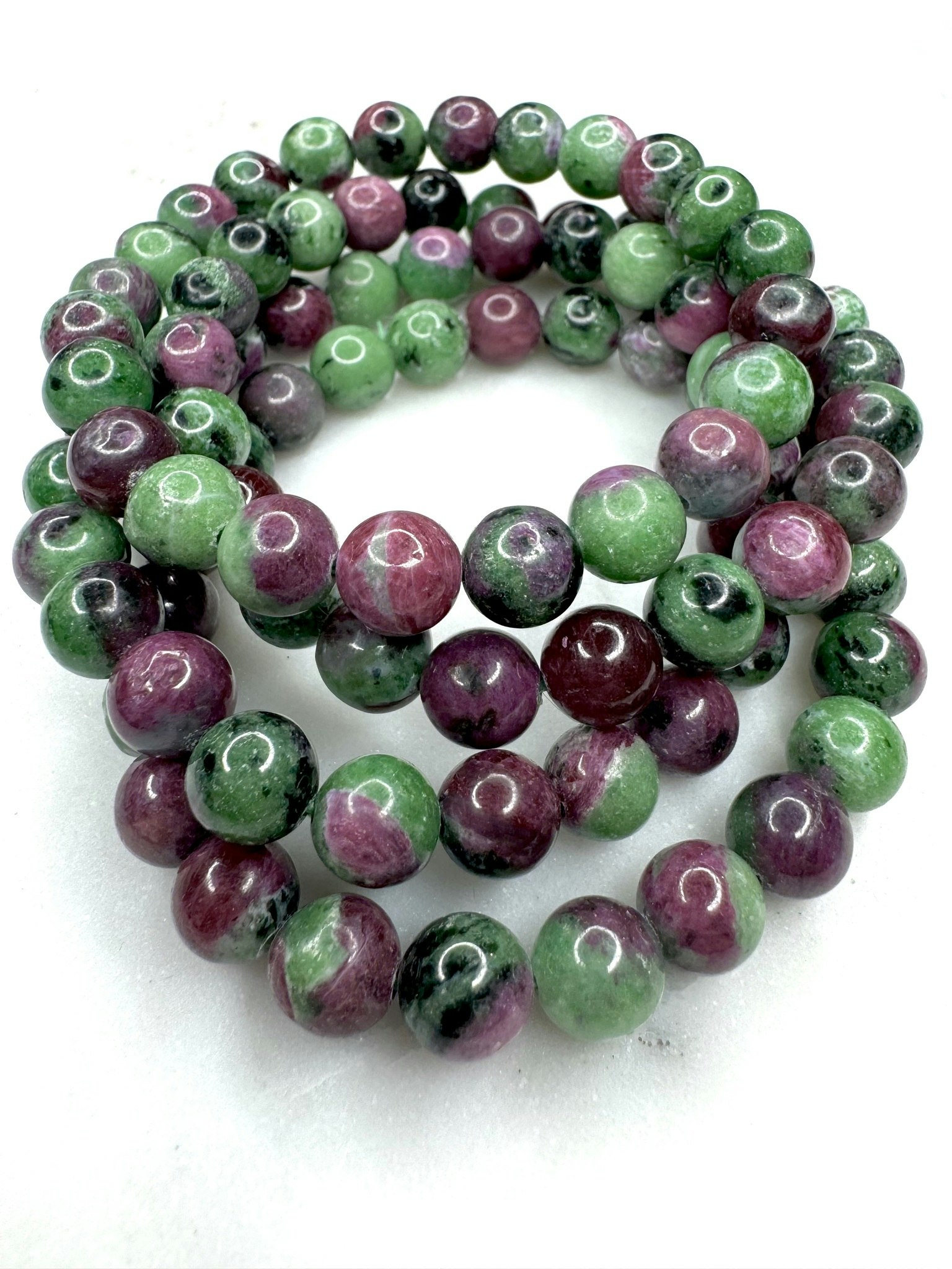 Armband rubin i zoisit