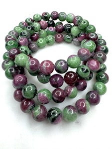 Armband rubin i zoisit