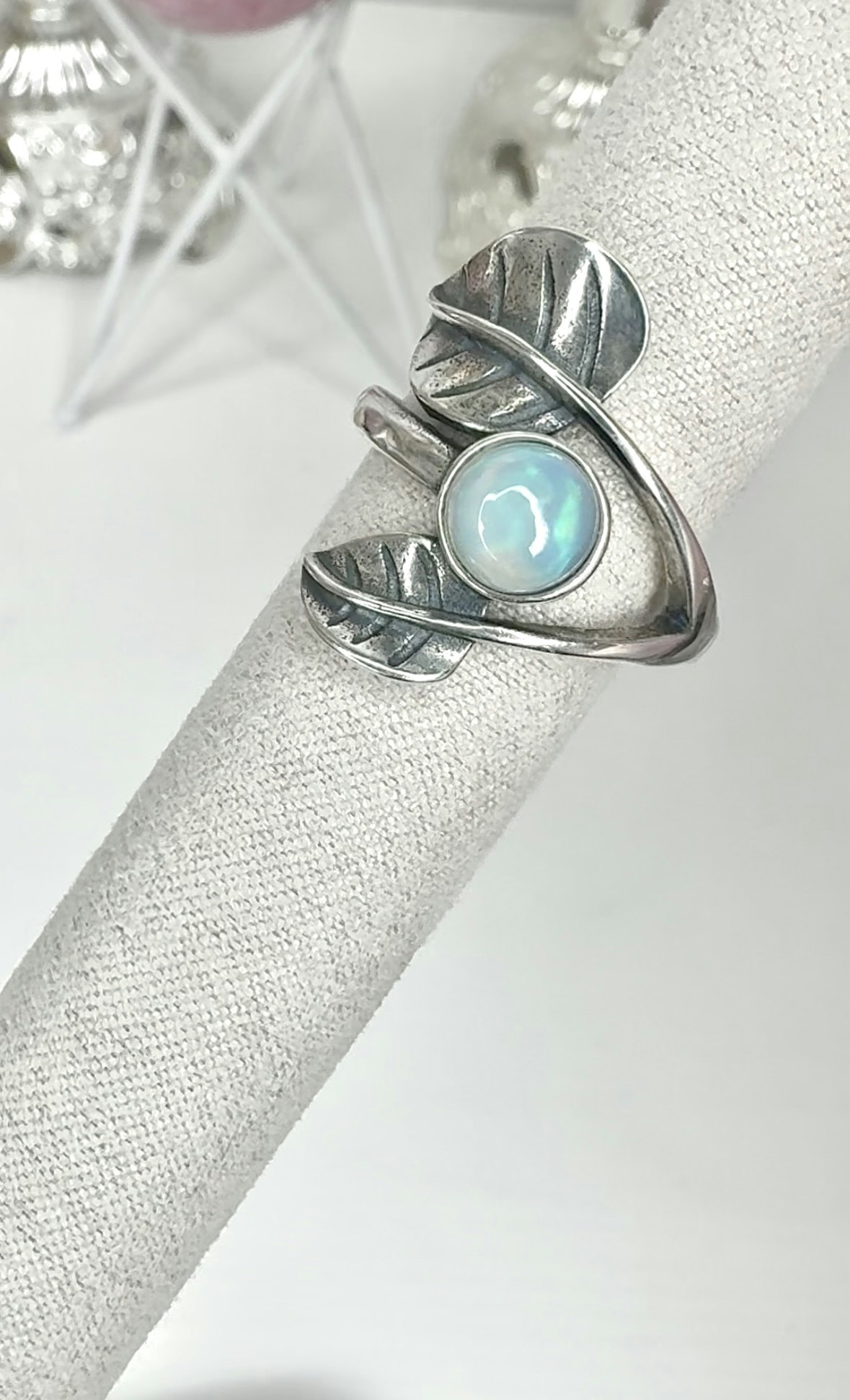 Silvering med opal
