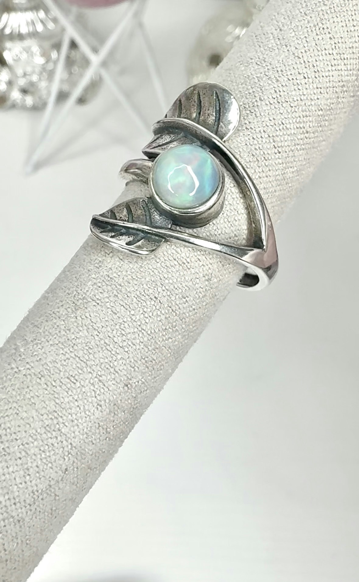Silvering med opal