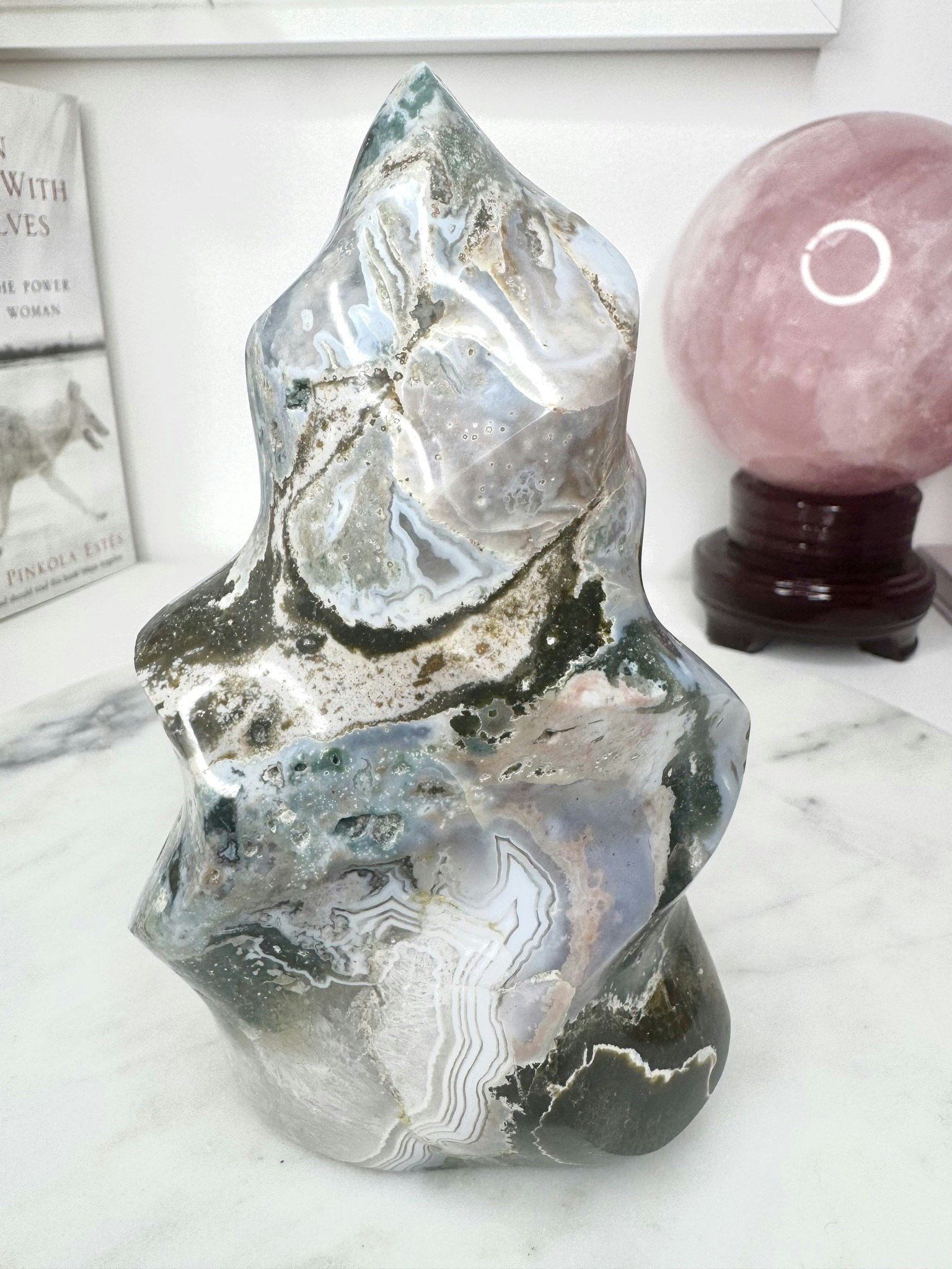 Flamma i ocean jasper