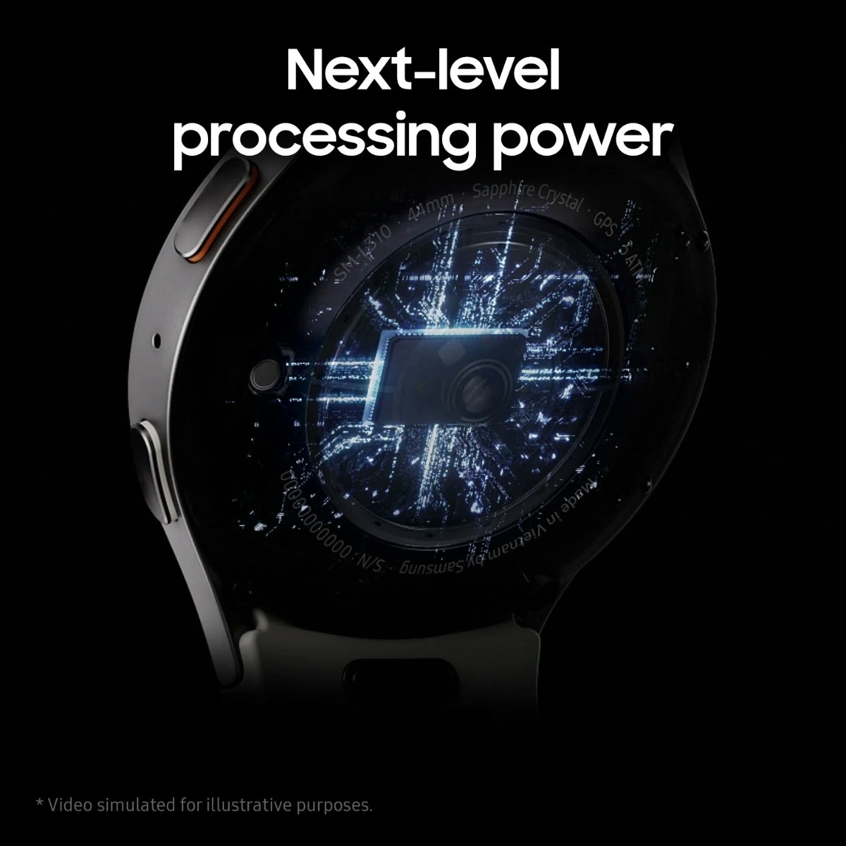 Samsung Galaxy Watch7 LTE 44 mm smartklocka grön