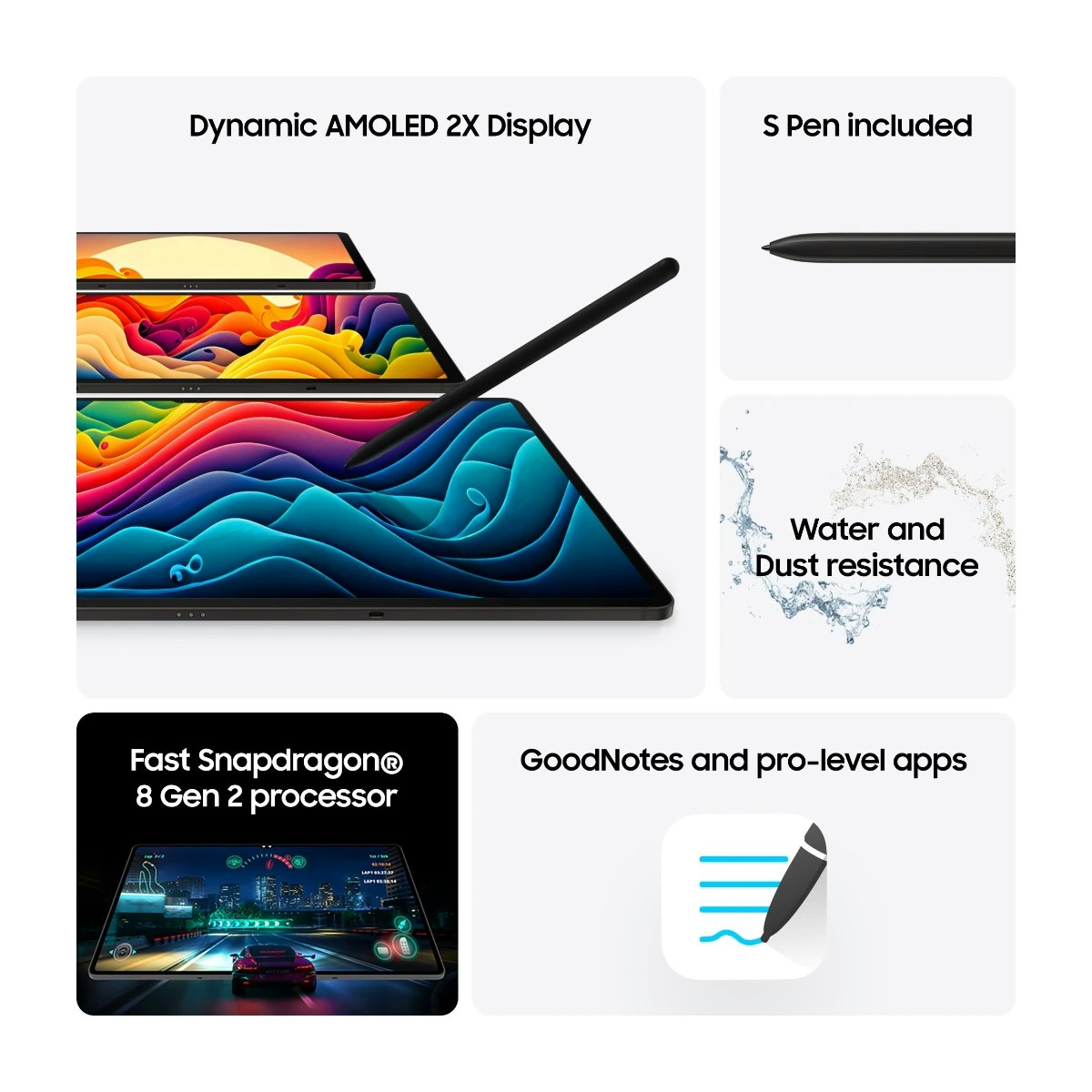 Samsung Galaxy Tab S9+ WiFi 256GB Beige