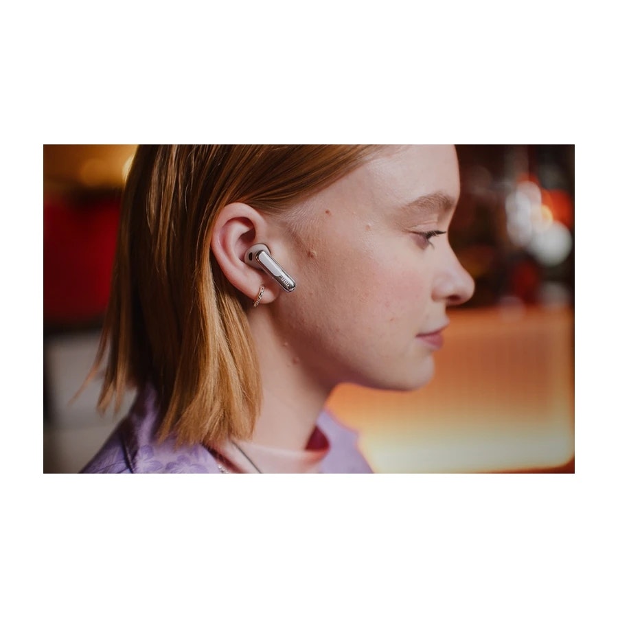 JBL Live Beam 3 true wireless brusreducerande hörlurar Silver