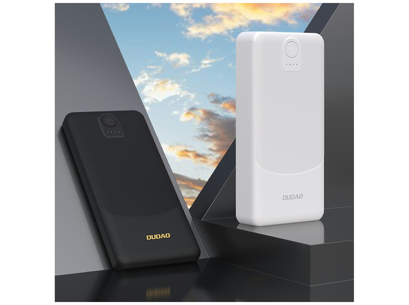 Dudao K10Pro powerbank 20000mAh 10 Watt Svart