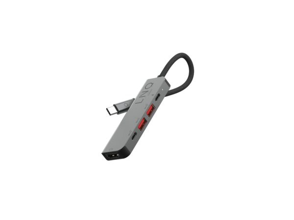 LINQ 5 in1 PRO USB-C Multiport Hub Aluminiumgrå