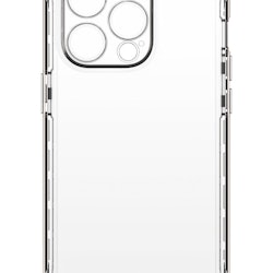 Black Rock 360° Glass Case iPhone 14 Pro Transparent/Svart