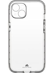 Black Rock 360° Glass Case iPhone 14 Transparent/Svart