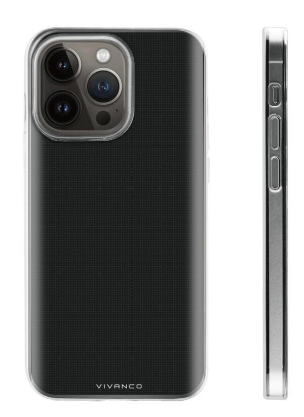 Vivanco Slim TPU skal iPhone 14 Pro Transparent