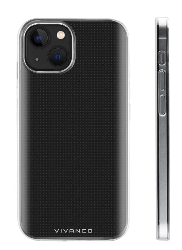Vivanco Slim TPU skal iPhone 14 Transparent