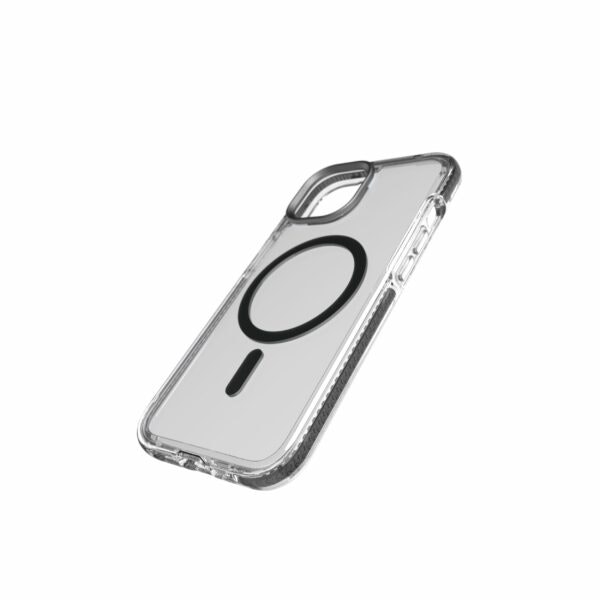 Tech21 Evo Crystal MagSafe iPhone 14 Grafit grå