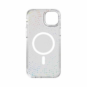 Tech21 Evo Sparkle MagSafe iPhone 14 Plus Transparent