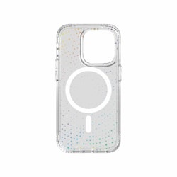 Tech21 Evo Sparkle MagSafe iPhone 14 Pro Transparent