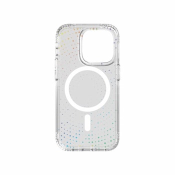 Tech21 Evo Sparkle MagSafe iPhone 14 Pro Transparent