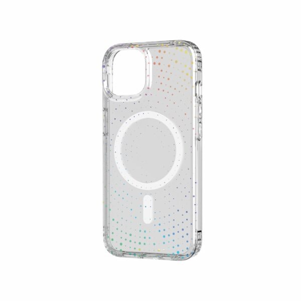 Tech21 Evo Sparkle MagSafe iPhone 14 Transparent