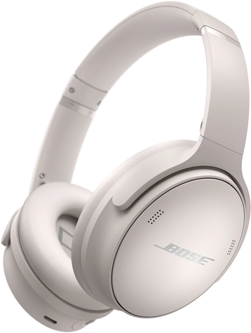 Bose QuietComfort 45 Wireless Noise Cancelling Headphones med mikrofon  Rökvit - ELEKTRONIKSPECIALISTEN.SE
