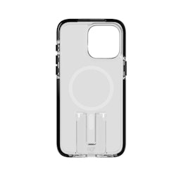 Evo Crystal Kick MagSafe iPhone 15 Pro Max Transparent/Svart