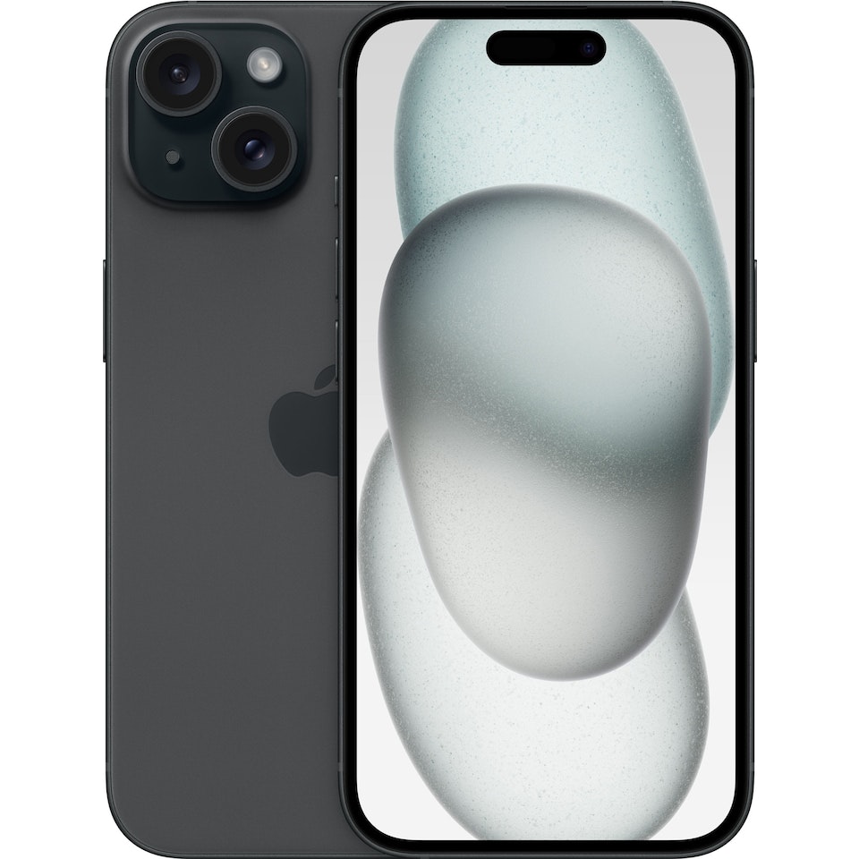 Apple iPhone 15 6.1" 256GB Svart
