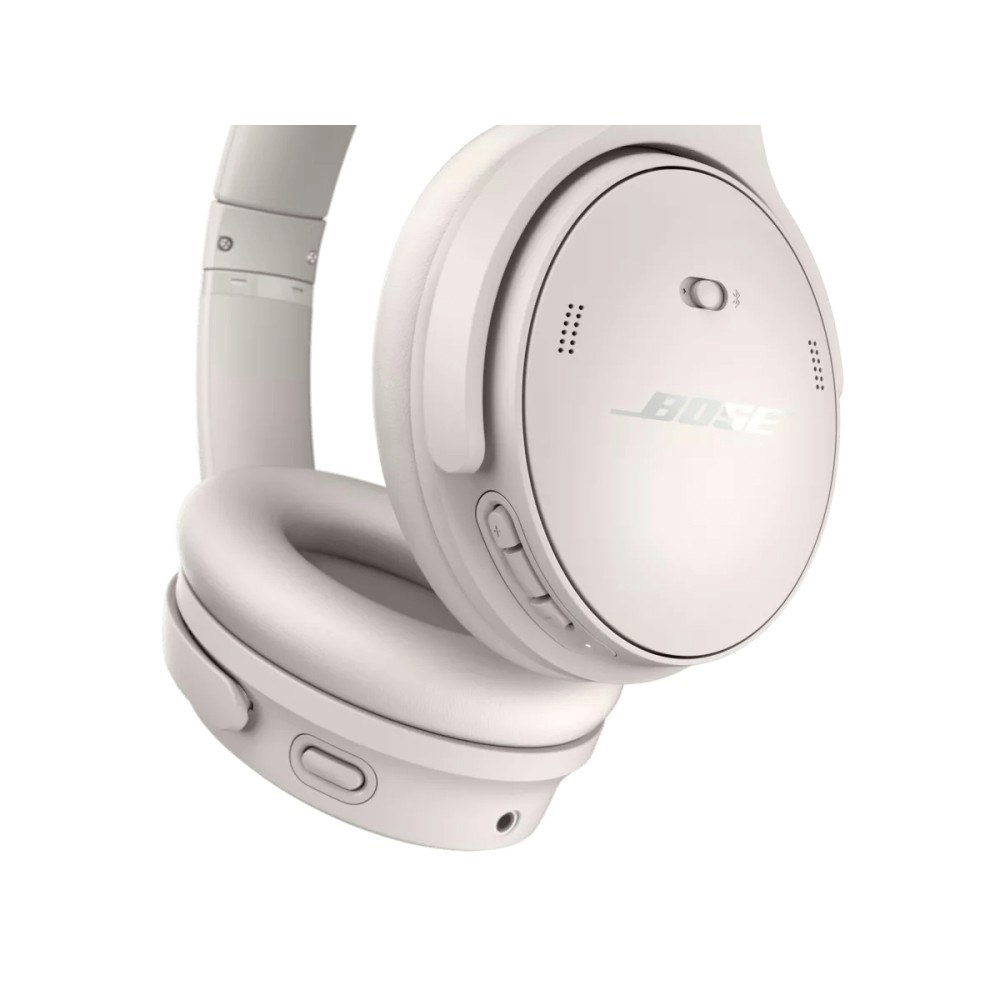 Bose QuietComfort trådlösa over-ear hörlurar vit