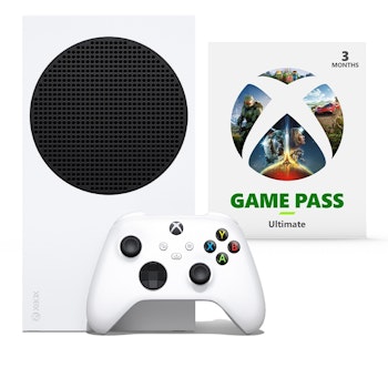 Microsoft Xbox Series S inkl startpaket 3 månader 512 GB Wi-Fi Vit