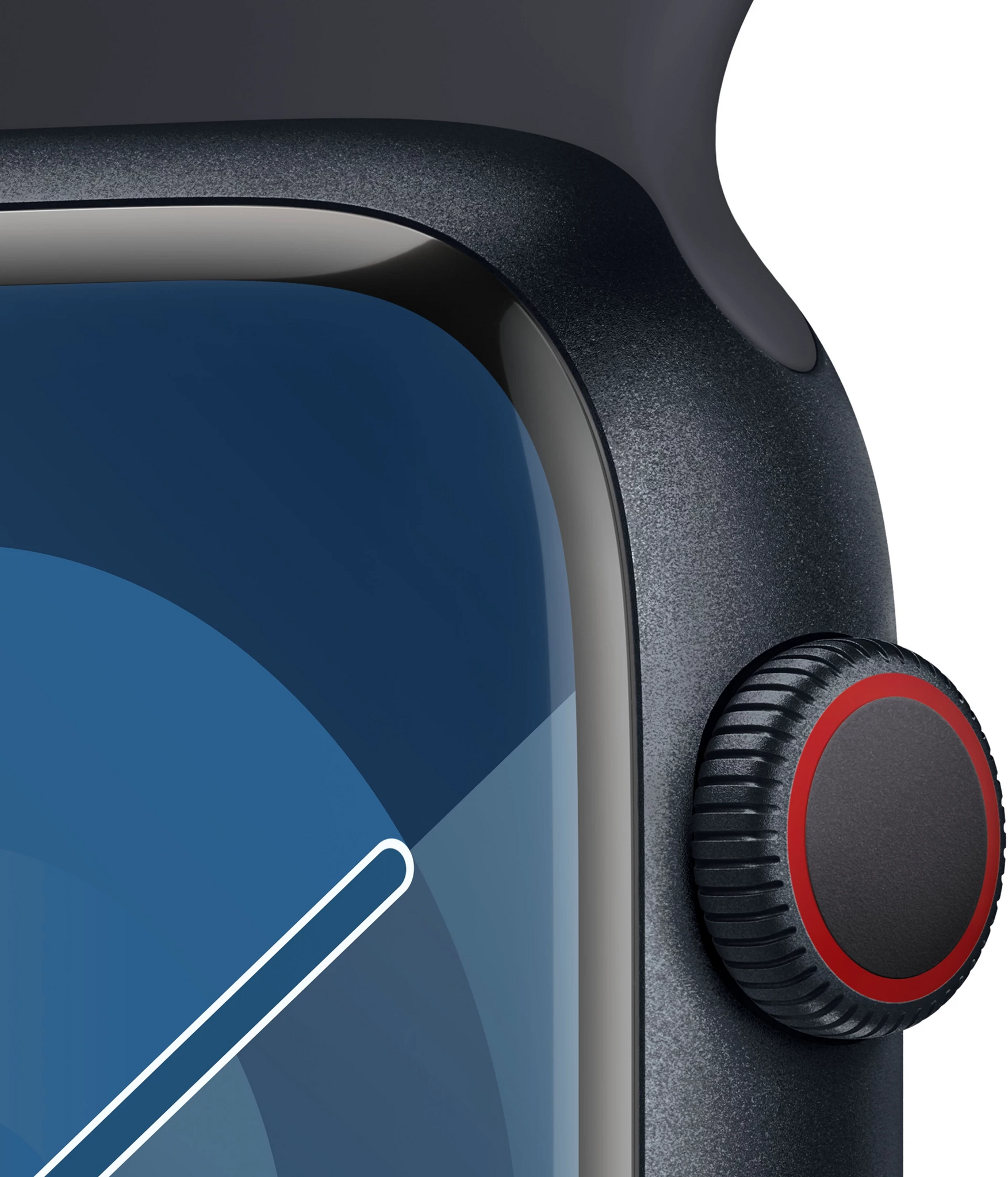 Apple Watch Series 9 GPS 45mm Midnight Aluminium Case med Midnight Sport Band
