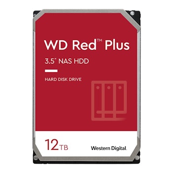 WD Red NAS Hard Drive hårddisk WD120EFBX 12TB 3.5" SATA-600 7200rpm