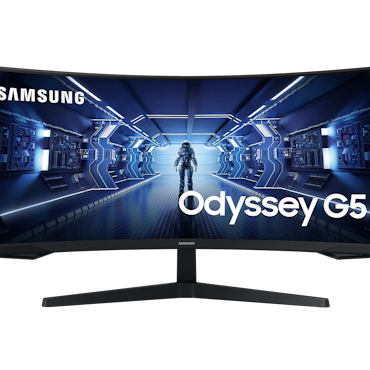 Samsung Odyssey G5 C34G55TWWP 34" 3440 x 1440 (UltraWide) HDMI DisplayPort 165Hz