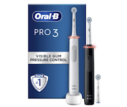 Oral-B Elektrisk tandbrste Oral-B Pro3 3900N White+Black