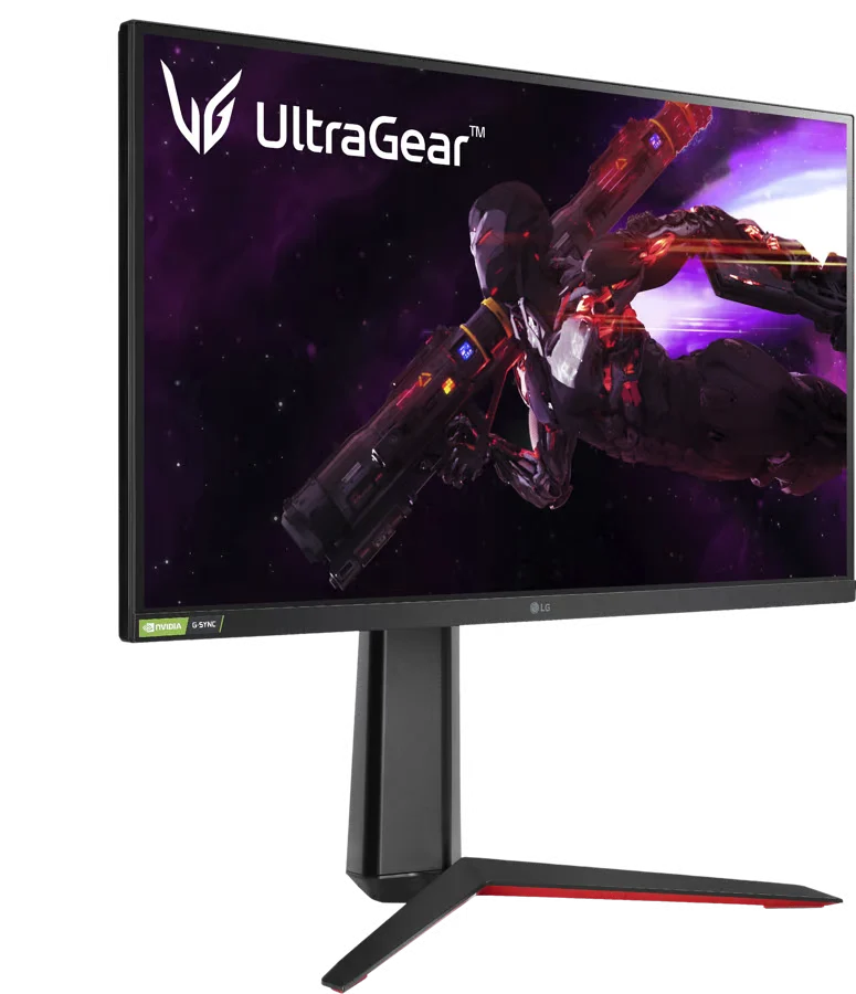 LG UltraGear 27GP850-B 27" 2560 x 1440 (2K) HDMI DisplayPort 144Hz Pivot Skärm