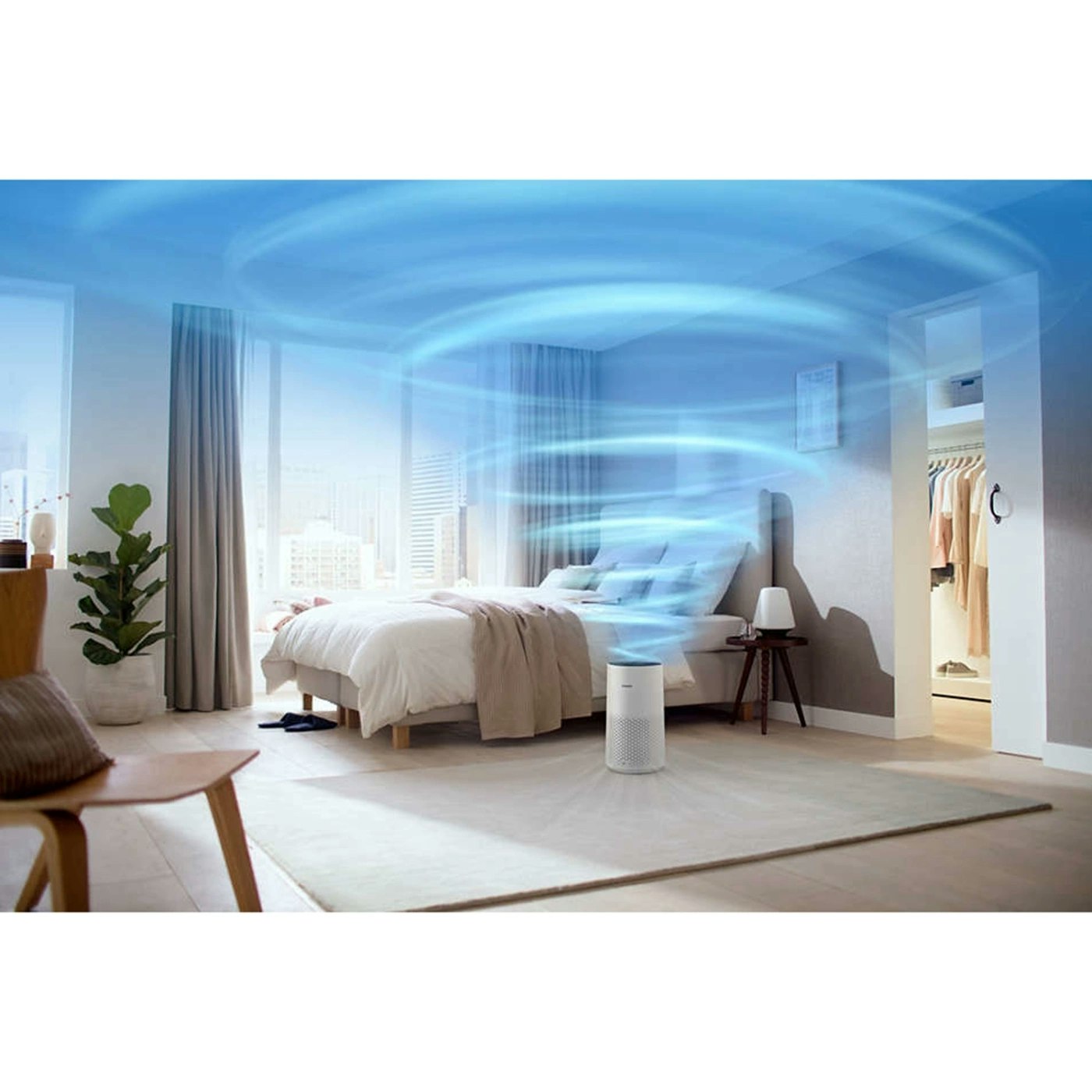 Philips Series 1000i AC1715 Luftrenare golvstående vit