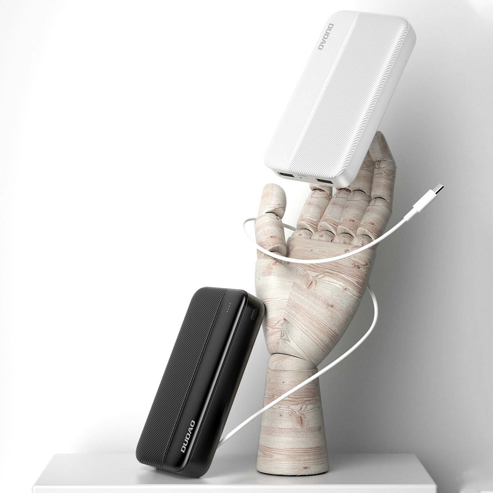 Dudao K4S+ powerbank 20000mAh 10Watt svart