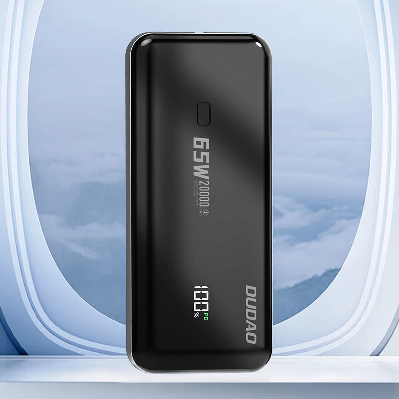 Dudao K65 powerbank 20000mAh 65 Watt svart