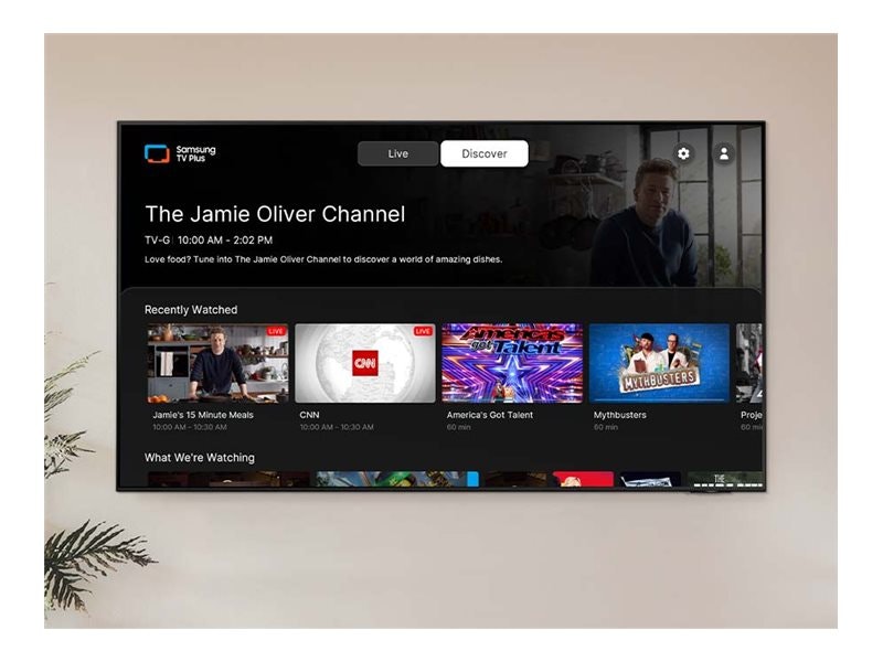 Samsung UE43CU8072U 43" 4K UHD (2160p) svart