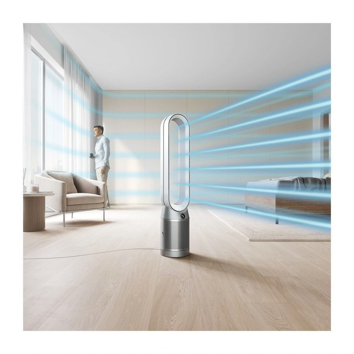 Dyson Purifier Cool Autoreact TP7A kylande luftrenare