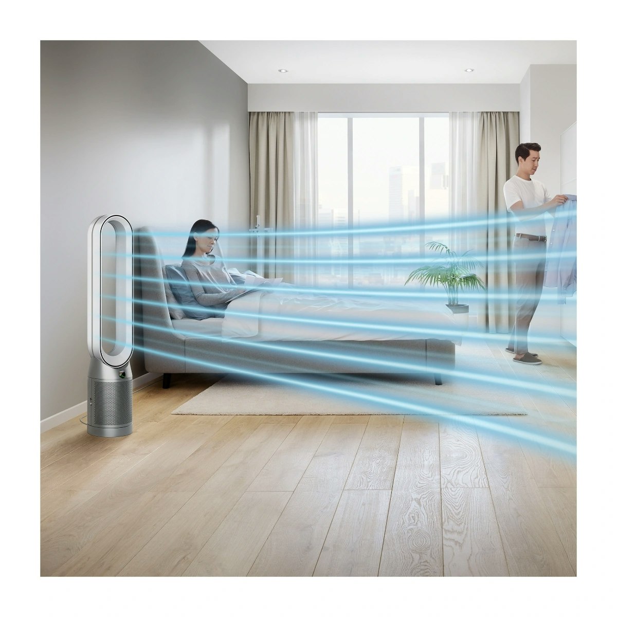 Dyson Purifier Cool Autoreact TP7A kylande luftrenare