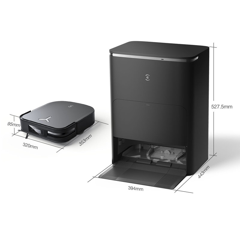 Ecovacs DEX86 Deebot X2 OMNI Robotdamsugare Svart