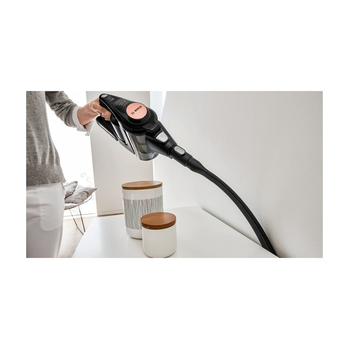 Bosch Unlimited Gen2 Serie | 8 ProParquet BCS8214PRQ Skaftdammsugare svart