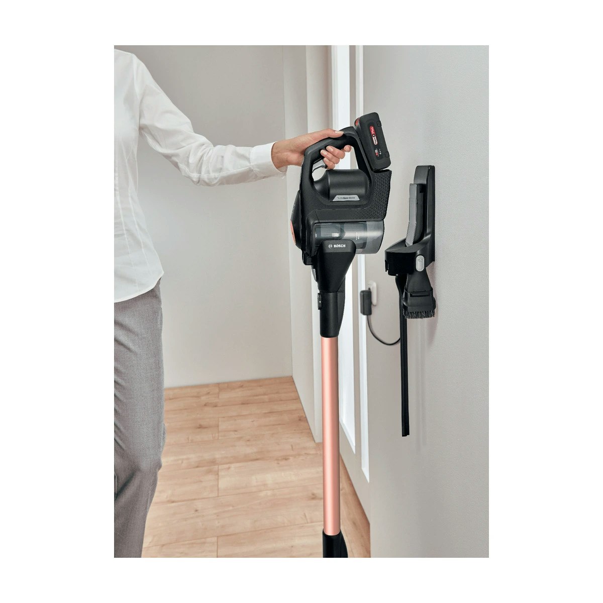 Bosch Unlimited Gen2 Serie | 8 ProParquet BCS8214PRQ Skaftdammsugare svart