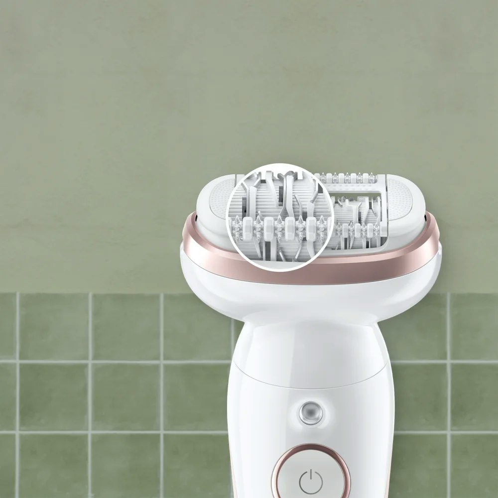 Braun Silk-épil 9 9-000 Guld, vit
