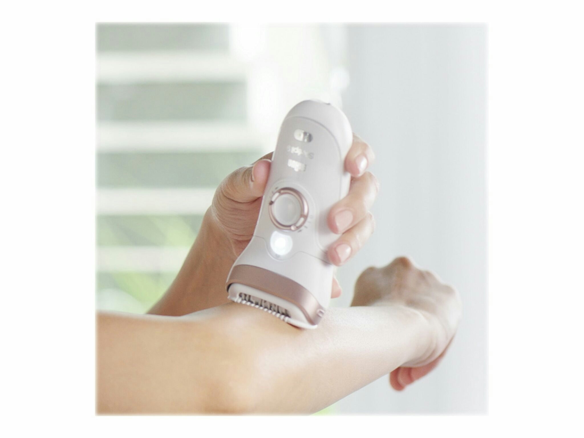 Braun Epilator SensoSmart 9/880 epilator vit/rosaguld